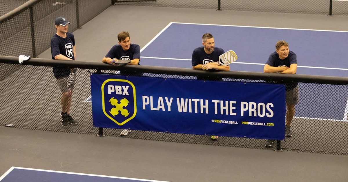 Retired Pro Athletes Find Camaraderie in PBX Pickleball League