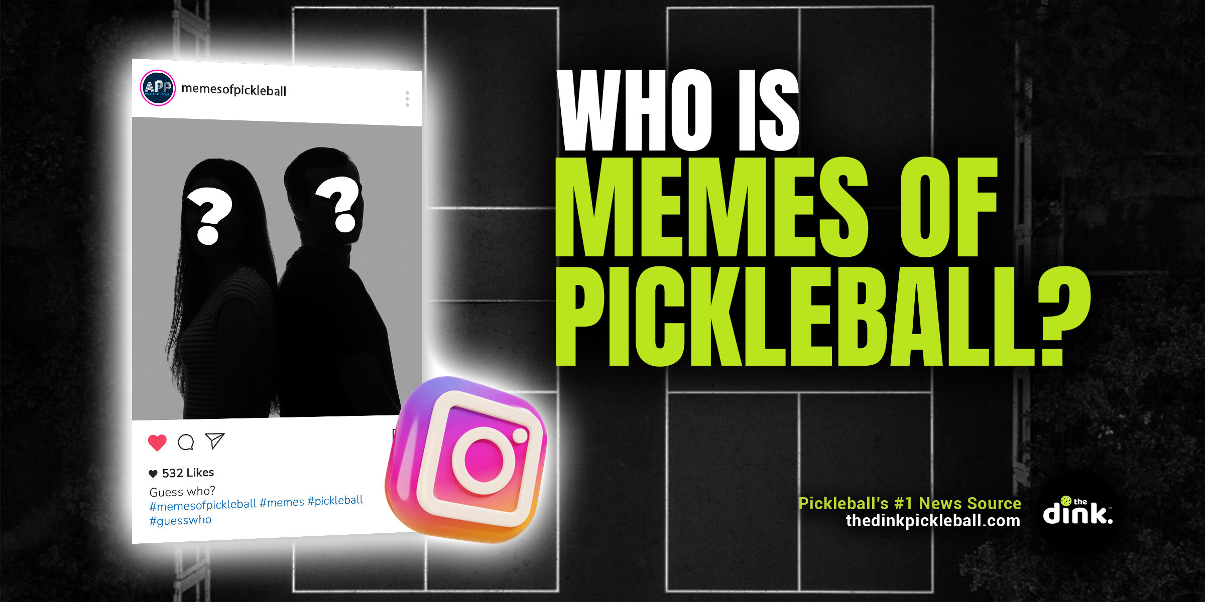 The Story Behind Pickleball's Most Popular Anonymous Meme Account