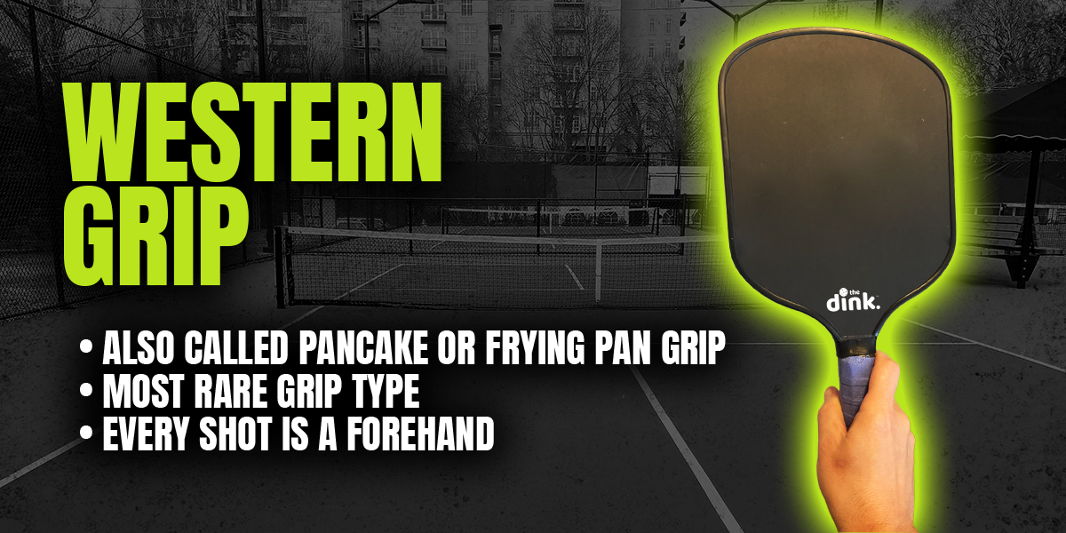 How to hold a Western Grip in pickleball