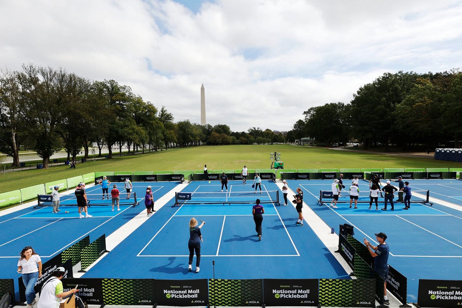 Pickleball Returns to National Mall