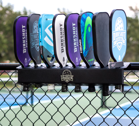 DinkShot Pickleball, Paddle racks