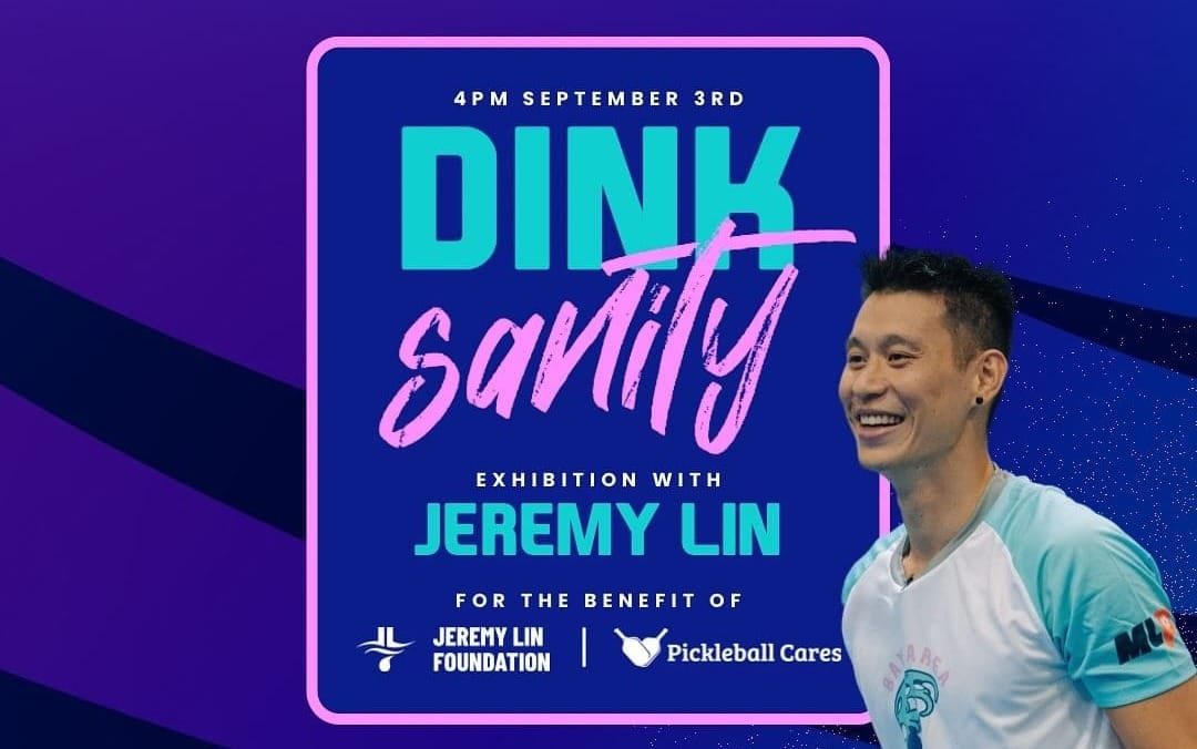 Jeremy Lin Continues His Pickleball Journey With His DINKsanity! Event Alongside the Bay Area Breakers