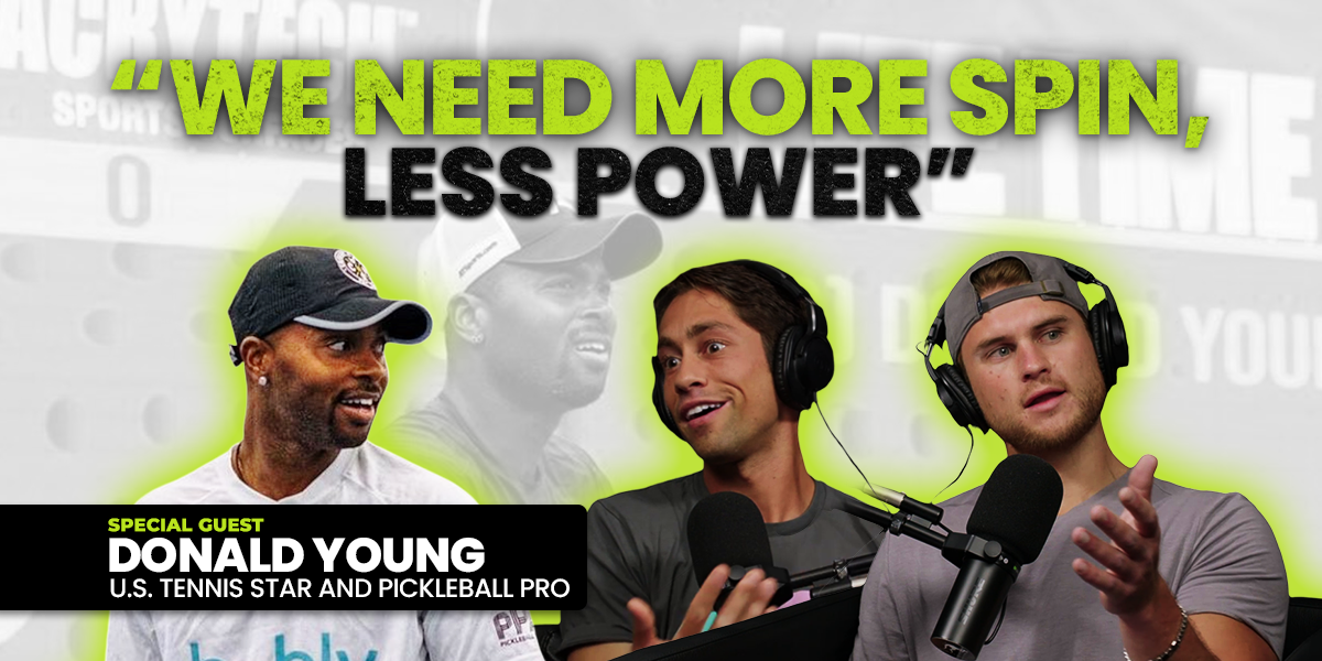 PicklePod: Donald Young’s Message to Tennis Pros Outside the Top 100 | Podcast