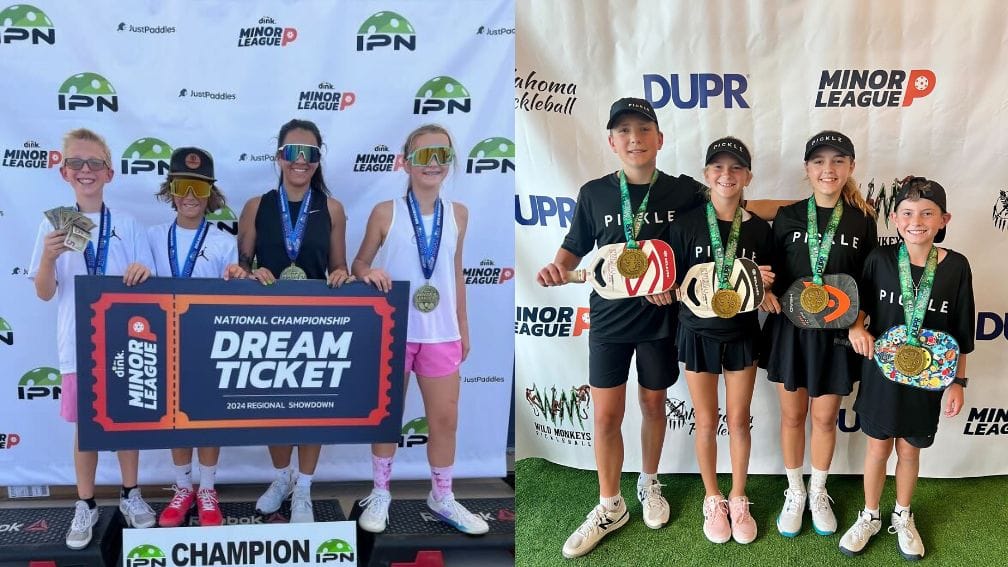 Kids Take Gold, Secure Spots in National Championships  | The Dink Minor League Pickleball