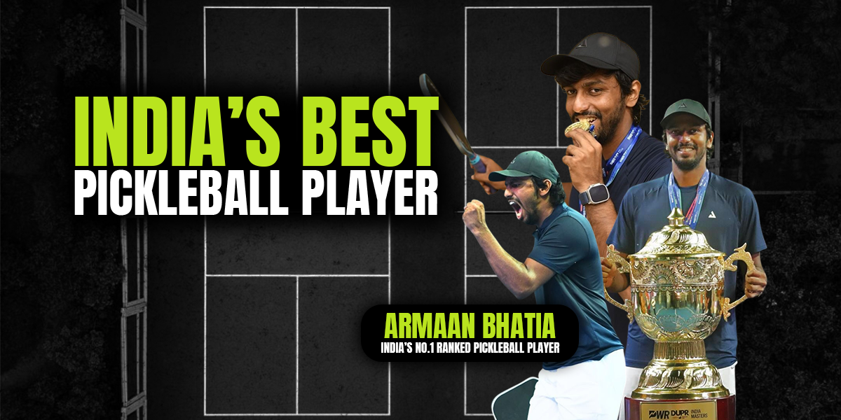 Meet Armaan Bhatia – India’s Best Pickleball Player