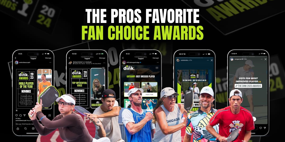 Pro Players Sharing The Dink Awards