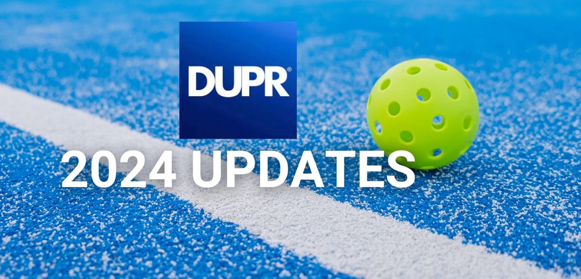 DUPR Winter 2024 Updates: What You Need to Know