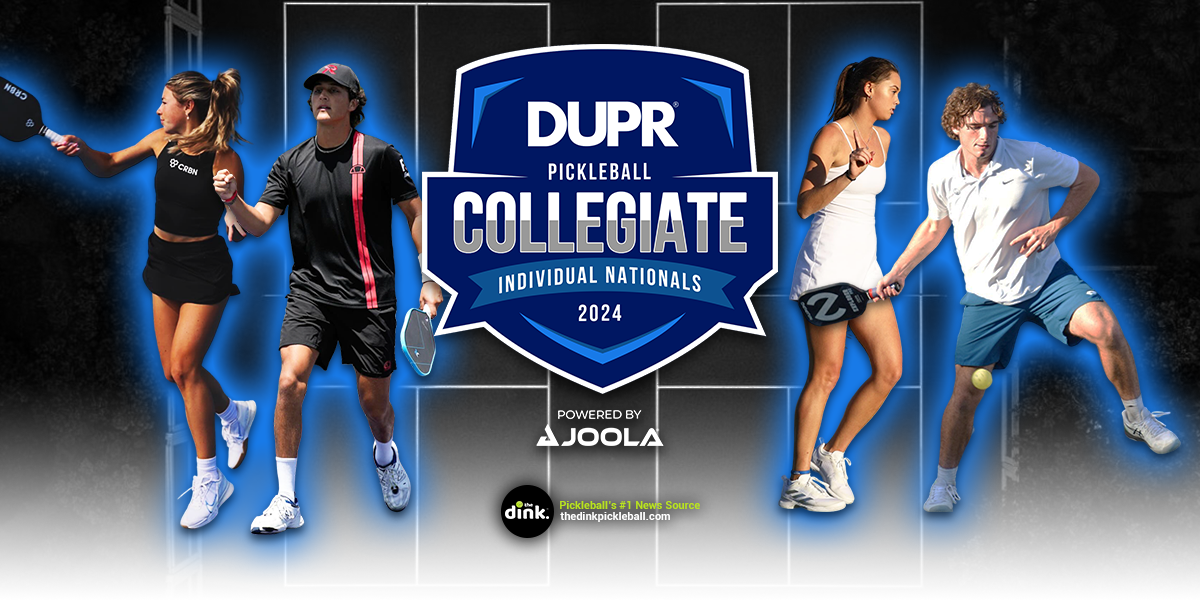 Jack Munro, Mehvish Safdar Star at the DUPR Collegiate Individual National Championships