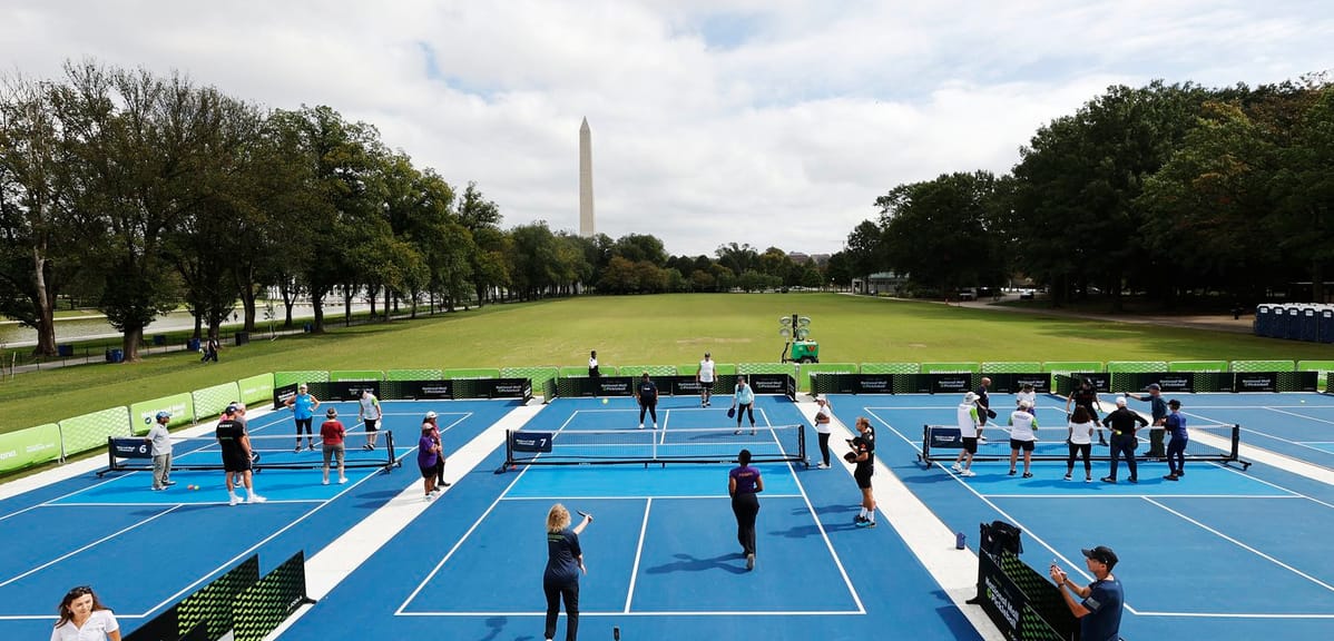 Pickleball Returns to National Mall