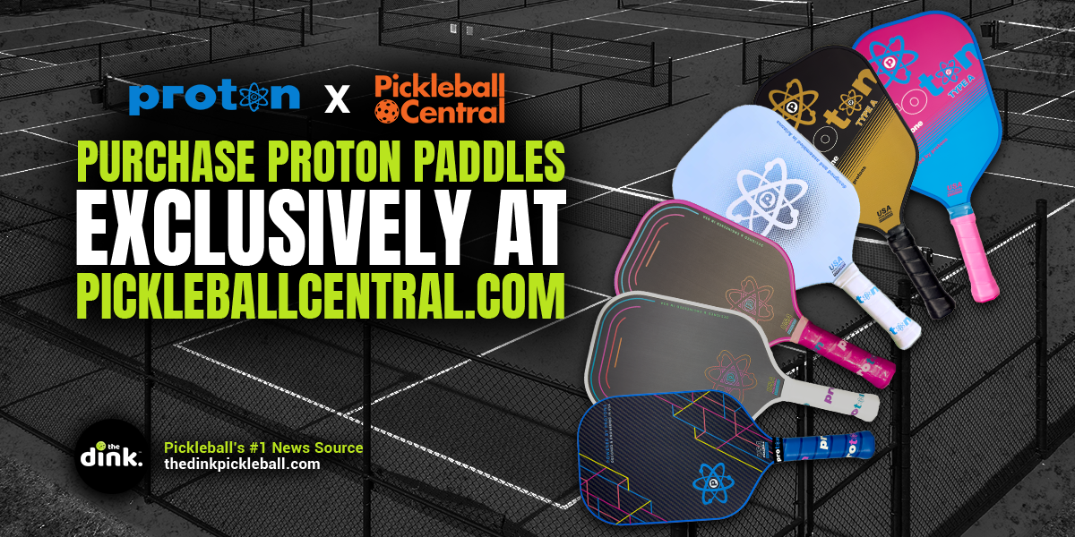 Highly Anticipated Proton Line of Paddles Now Available at Pickleball Central