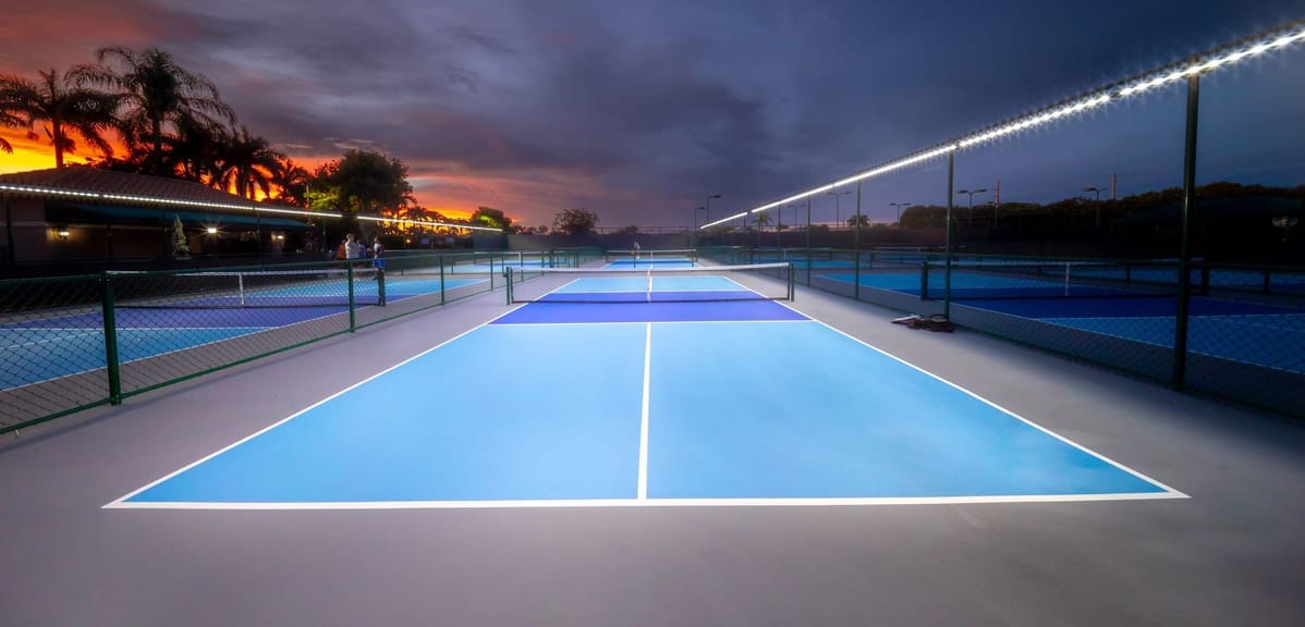 Looking To Get In Some Pickleball After Dark? One Lighting Solution Stands Out