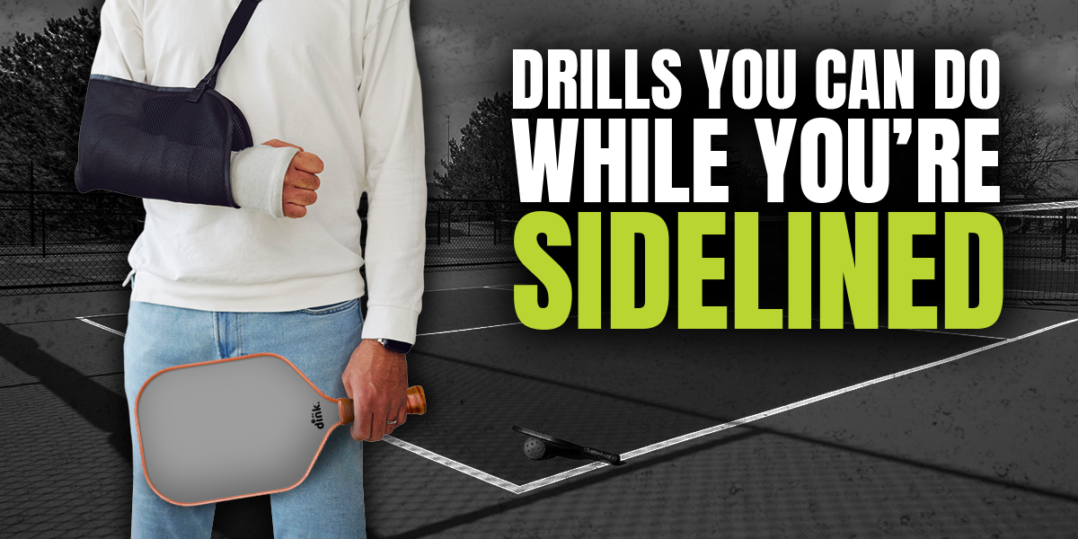 Three Things Anyone Can Do To Improve Their Pickleball Game While Sidelined By Injury