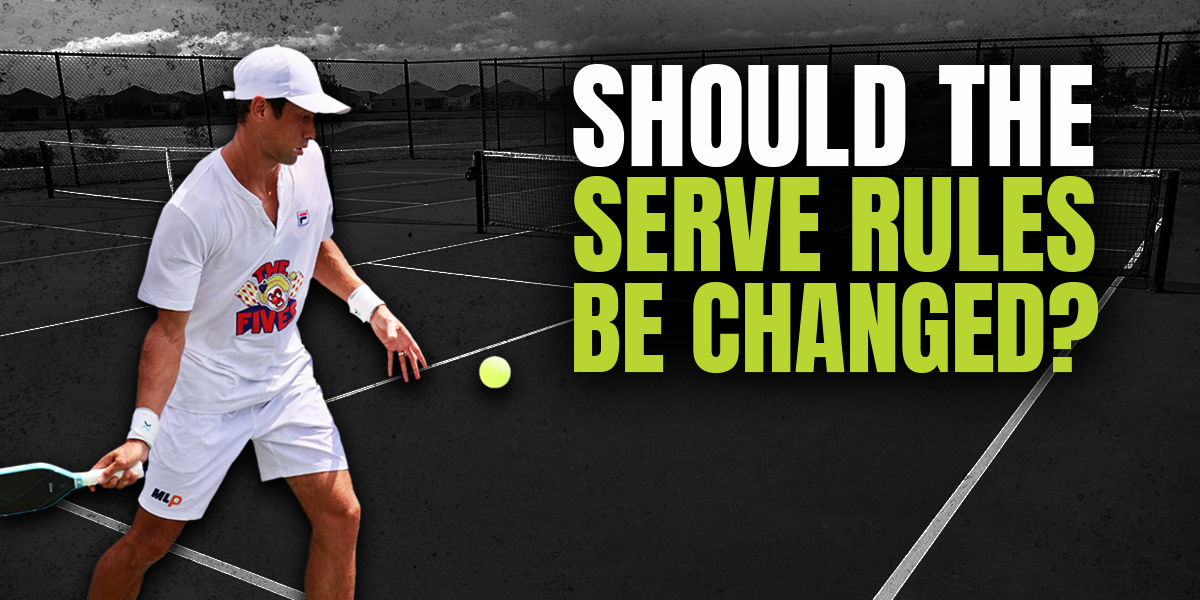 Zane Navratil Wants to Address the Serve Rules Once and For All