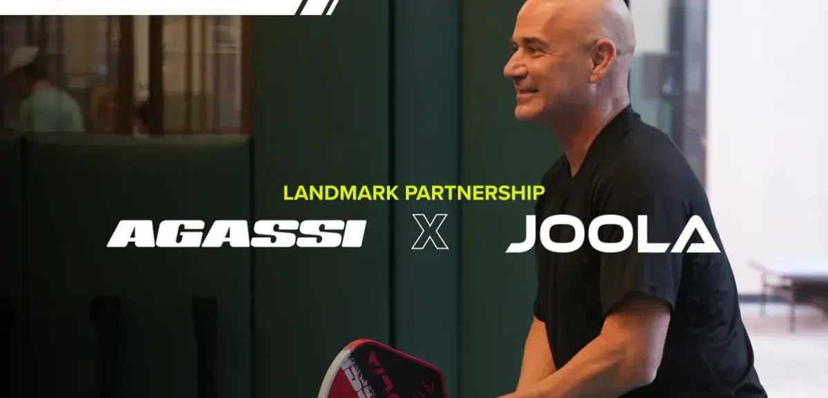 JOOLA Locks Up Andre Agassi, Announces "Groundbreaking Line of Equipment" Coming