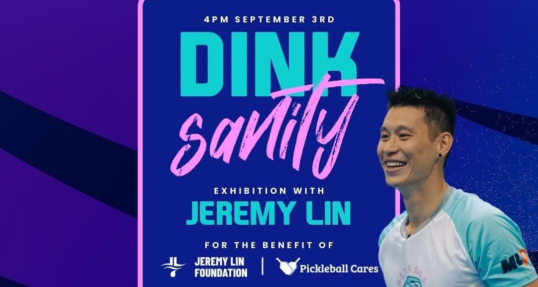 Jeremy Lin Continues His Pickleball Journey With His DINKsanity! Event Alongside the Bay Area Breakers