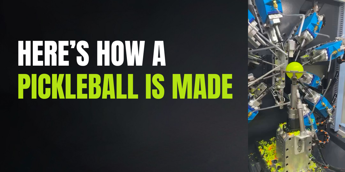 Watch: Video of How a Pickleball is Actually Made