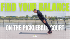 Balance on the Pickleball Court