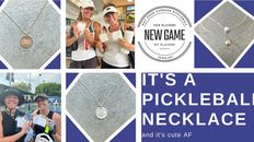 New Game's Pickleball Jewelry is What We've Been Looking For