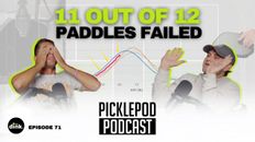 PicklePod Ep 71: Pros were literally scrambling to find legal paddles at MLP