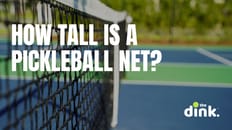 How Tall is a Pickleball Net?