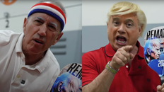 This Pickleball Presidential Debate Between Donald Trump and Joe Biden is Pure Gold