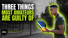 Three Mistakes Amateur Pickleball Players Are Most Guilty Of and How To Fix Them