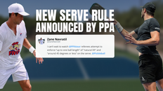 PPA Tour Unveils Latest Change to Serve Rules