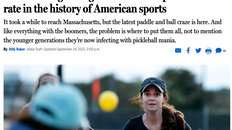 Pickleball Booming in Boston