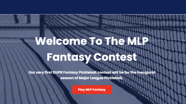 $2000 Up for Grabs in DUPR Fantasy Pickleball