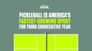 For the Third Straight Year: Pickleball Named America's Fastest-Growing Sport