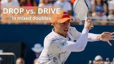 Third Shot Strategies in Mixed Doubles