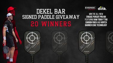 Win an Engage Pursuit Pro Paddle Signed by Dekel Bar