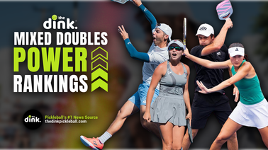 The Dink's Top 20 Mixed Doubles Power Rankings