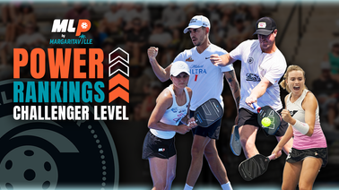 Major League Pickleball Challenger Level Power Rankings