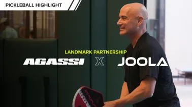 JOOLA Locks Up Andre Agassi, Announces "Groundbreaking Line of Equipment" Coming