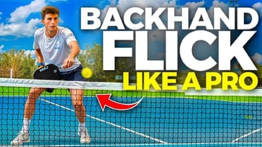 How to Hit a Backhand Flick Like a Pro