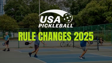 Pickleball Rule Changes for 2025 — USA Pickleball Rule Book