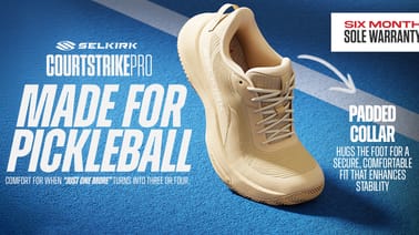 Step Aside Sneakers, Selkirk's CourtStrike Shoes Have Entered the Chat