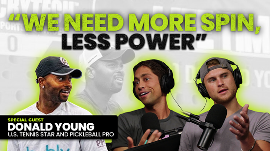 PicklePod: Donald Young's Message to Tennis Pros Outside the Top 100 | Podcast