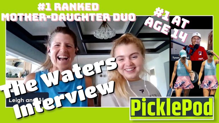 PicklePod 14: 14yo “Phenom” and #1 Ranked Mother-Daughter Duo