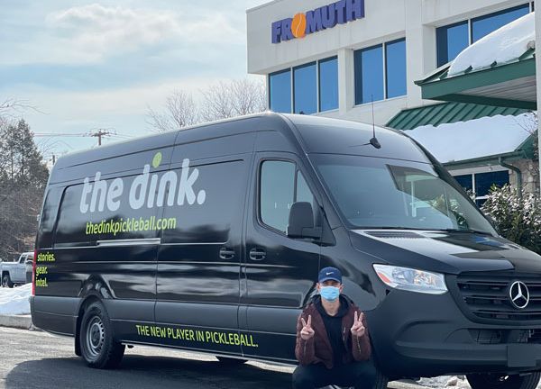 the dink Hits the Road for the PPA Tour