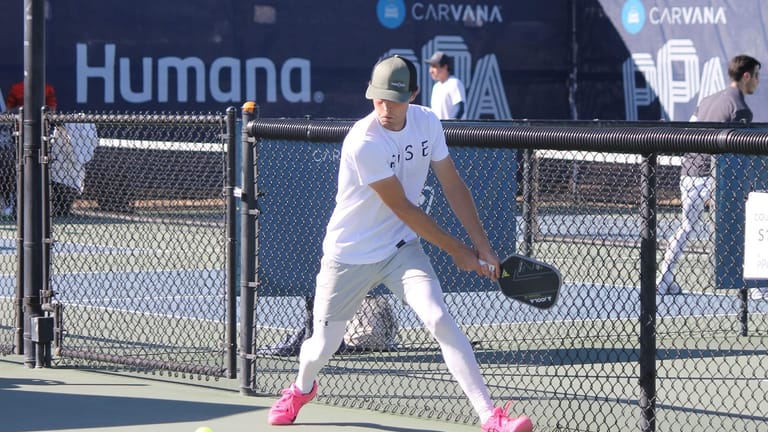 Where There's a Will: Former Tennis Standout Will Howells Quickly Taking to Pickleball