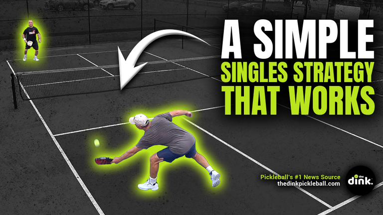 Singles Pickleball Strategies That Will Help You Win More Points