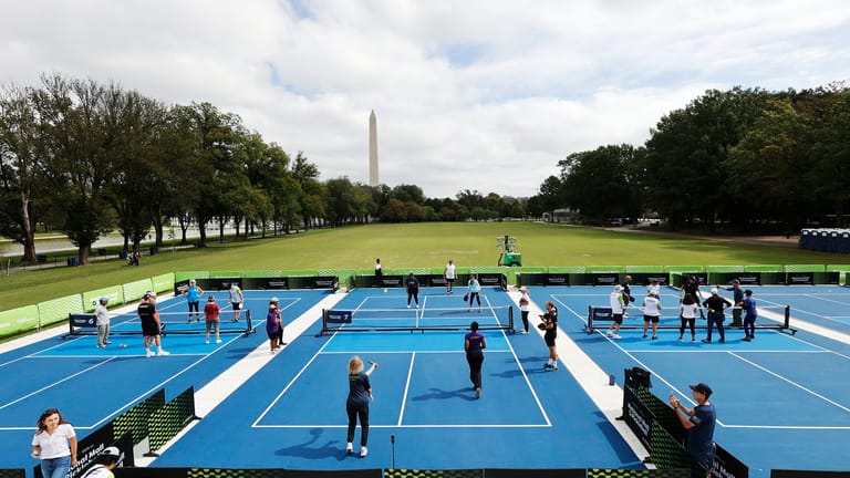 Pickleball Returns to National Mall