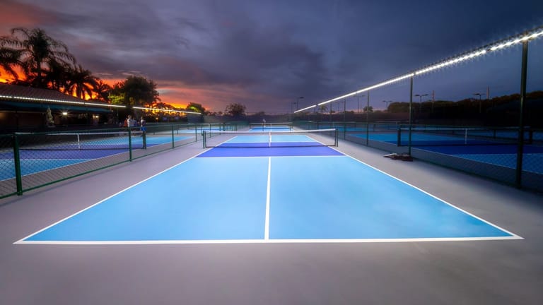 Looking To Get In Some Pickleball After Dark? One Lighting Solution Stands Out