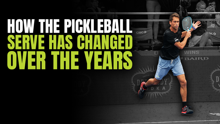 How Pickleball's Serve Rule Has Changed Over the Years