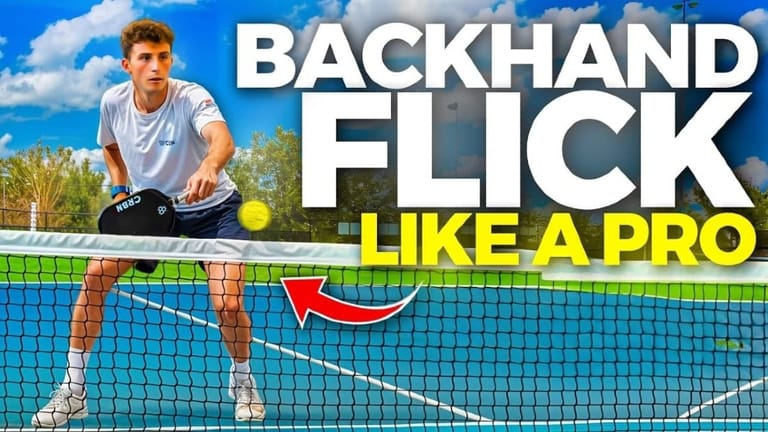 How to Hit a Backhand Flick Like a Pro