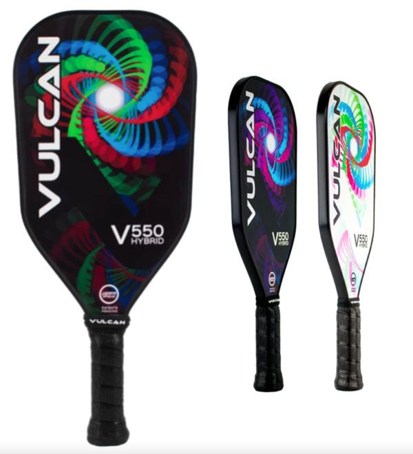 Vulcan V550 Hybrid Paddle Review - The Dink Pickleball